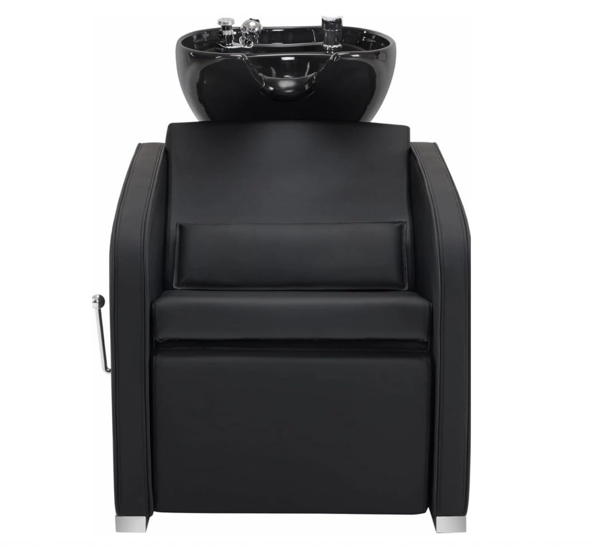 Professional Shampoo Wash Unit Station, Head wash (Black)
