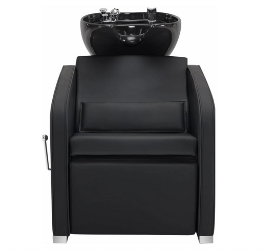 Professional Shampoo Wash Unit Station, Head wash (Black)